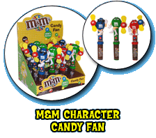 m&m Character Candy Fan