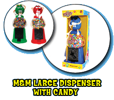 M&M Large Dispenser w/Candy