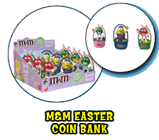 M&M Easter Coin Bank