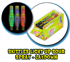 Skittles laydown Lite up Spray