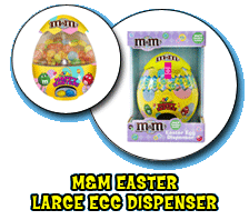 M&M Easter Large Egg Candy Dispenser