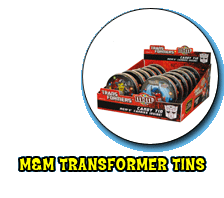M&M Transformer Tin