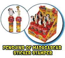 Penguins of Madagascar Sticker Stamper
