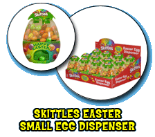 Skittles Easter Small Egg Candy Dispenser