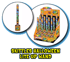 Halloween Skittles Light Up Rainbow Wand