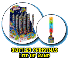 Skittles Light up Christmas Rainbow Wand