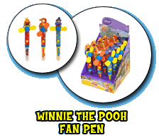 Disney Tigger & Pooh Fan Pens